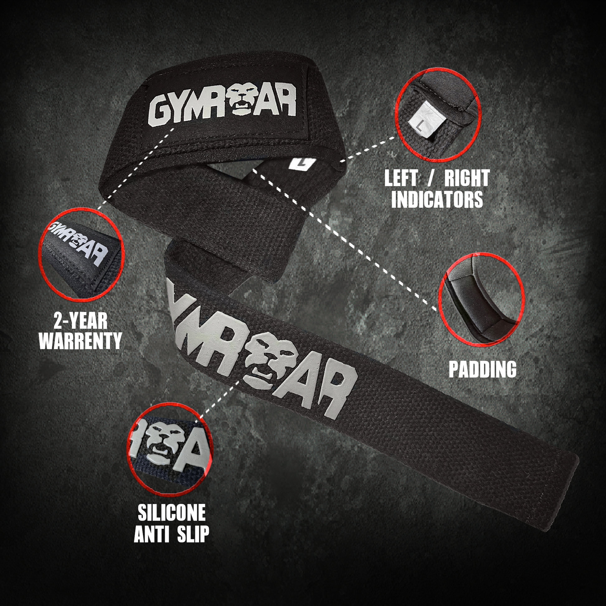 Lifting straps – GYMROAR